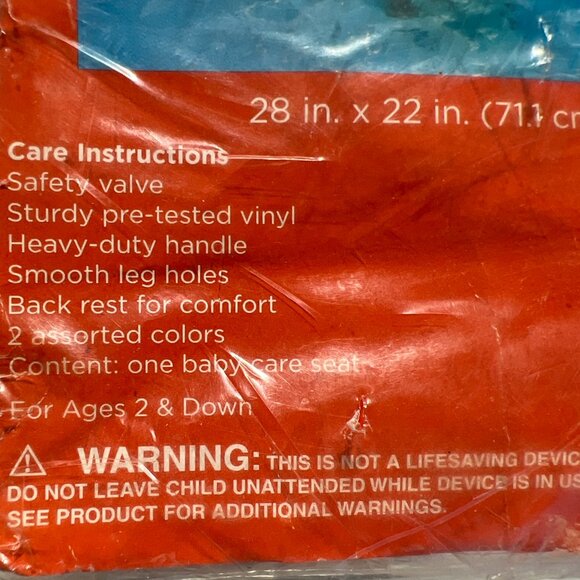 True Living pool Baby Race car seat New Old Stock - Picture 5 of 6